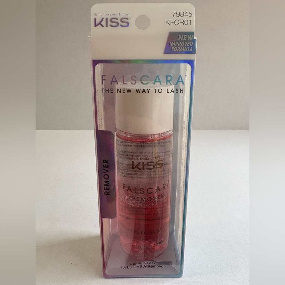 KISS Falscara False Eyelash Rosewater Remover 1.69 oz New
